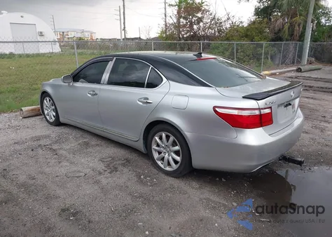 2007 Lexus Ls 460 L from USA, damaged, VIN JTHGL46F575014156